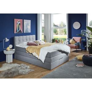INOSIGN Boxspringbett »Fornoli«, inkl. Topper und Bettkasten, H3 in zwei Matratzenarten