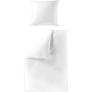 BIERBAUM Bettwäsche »Elegant uni«, Mako-Satin, 100 % Baumwolle, Uni, pflegeleicht