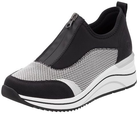 Remonte Slip-On Sneaker, Freizeitschuh, Halbschuh, Slipper in veganer Verarbeitung
