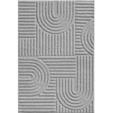Ayyildiz Teppiche Teppich »ART 1121«, rechteckig, 8 mm Höhe, Läufer, 3D Hoch-Tief-Effekt, weicher Hochflor, pflegeleicht