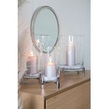 Fink Windlicht »YONO, Weihnachtsdeko«, (1 St.), aus Edelstahl und Glas