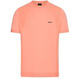 BOSS GREEN Rundhalspullover »Momentum_Lite_T24«, mit Strukturmix