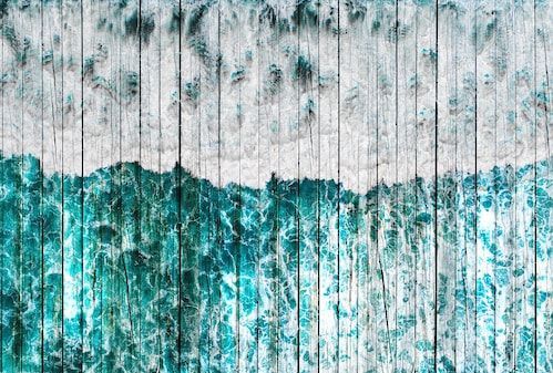 Architects Paper Fototapete »Atelier 47 Beachboard 1«, Holz, Vlies, Wand, Schräge, Decke