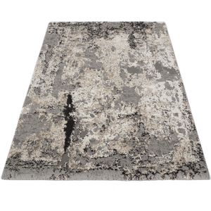 OCI DIE TEPPICHMARKE Teppich »Juwel Liray«, rechteckig, 20 mm Höhe, Kurzflor, Wohnzimmer, Marmor Optik, Hoch Tief Effekt