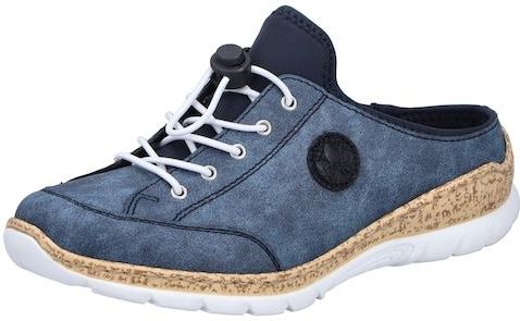 Rieker Clog, Sabot, Schlupfschuh, Sneaker mit MemoSoft-Ausstattung