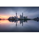 Papermoon Fototapete »Photo-Art JESUS M GARCIA, GUTEN MORGEN SHANGHAI«
