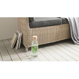 Destiny Gartenlounge-Bank »PALMA«, Aluminium, Polyrattan, 2´er Bank, inkl. Auflagen