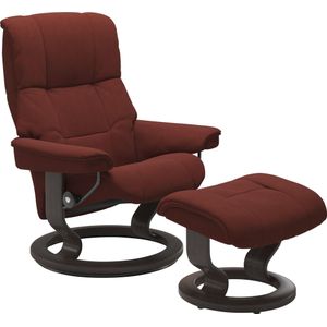 Stressless® Relaxsessel »Mayfair«, (Set, Relaxsessel mit Hocker), mit Hocker, mit Classic Base, Größe S, M & L, Gestell Wenge