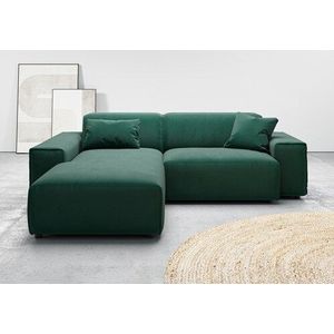 andas Ecksofa »Glimminge L-Form auch in Breitcord, Feincord + Easy care-Bezug,«, Breite 234, Zierkissen