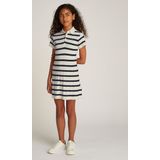 Tommy Hilfiger Strickkleid »SWEATER DRESS SS«, mit Streifenmuster, mit Zopfmuster