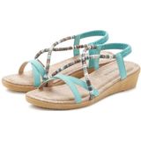 Vivance Sandale »Sommerschuh«, mit dezenten Schmuckelementen, Sandalette, Sommerschuh VEGAN