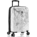 Heys Hartschalen-Trolley »Journey 3G schwarz/weiß, 53 cm«, 4 Rollen, Heys x Joachim Llambi Handgepäck-Koffer Reisegepäck