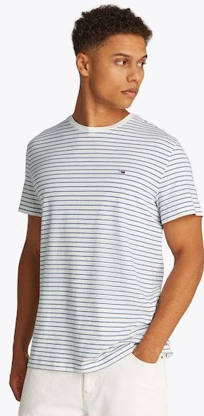 Tommy Jeans Rundhalsshirt »TJM SLIM STRIPE TEE«