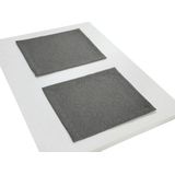 Wirth Platzset »Westport«, (2 St.), Made in Germany, Jacquard Dekostoff, Blatt-Design, Pflegeleicht