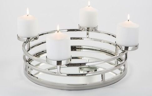 Fink Kerzenhalter »MODENA, 4-flammig, Adventsleuchter«, (1 St.), Stumpenkerzenhalter