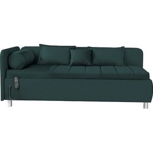 alina Schlafsofa »Kiana«, Liegefläche 90/200 cm oder 100/200 cm, Bettkasten, Zierkissen-Set