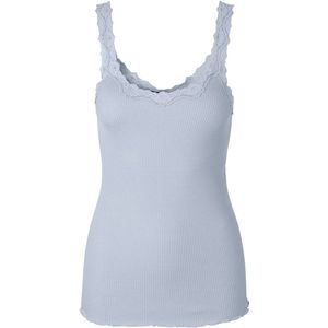 rosemunde Tanktop »Babette Silk Top«, wunderschöner, umgedrehter Vintage-Spitzenbesatz
