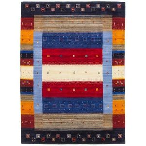 carpetfine Wollteppich »Gabbeh Don«, rechteckig, 15 mm Höhe, reine Wolle, sehr weicher Flor, Wohnzimmer