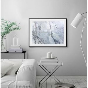 queence Bild »Adele«, Abstrakt-Marmor-Kunst-Gemälde, (1 St.), HD Premium Poster-Druck inkl. Holzrahmen
