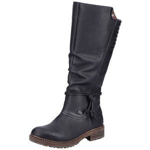 Rieker Winterstiefel, Langschaftstiefel, Blockabsatz, mit Rieker-TEX-Membran