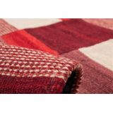 Kayoom Teppich »Radical 230«, rechteckig, 15 mm Höhe, Handgewebter Jacquard-Kilim, hochwertige Materialmischung