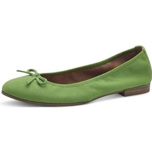 Tamaris Ballerina, Blockabsatz, Businessschuh, Schlupfschuh mit süßer Zierschleife