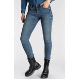 Arizona Skinny-fit-Jeans, extra-enger Beinschnitt, Used-Look-Waschung, normale Leibhöhe