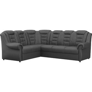 Home affaire Ecksofa »Boston L-Form«, mit hoher Rückenlehne, optional mit Bettfunktion und Stauraum
