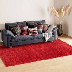 morgenland Wollteppich »Uni - Gabbeh Teppich - Softy«, quadratisch, 1,6 mm Höhe, Gabbeh Optik, Uni Farben, reine Wolle, sehr weicher Flor, Wohnzimmer