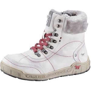Mustang Shoes Winterboots, mit Kunstfellkragen in Weite G = weit
