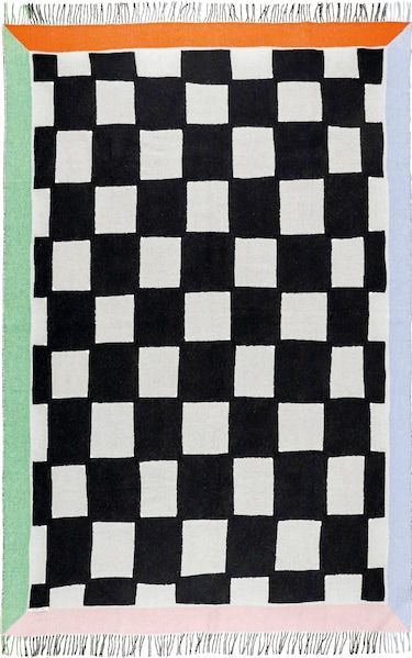 TOM TAILOR HOME Plaid »Checkmate Bings«, Künstlerkollektion
