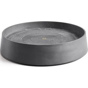 ECOPOTS Topfuntersetzer »mit Rollen Oslo 55 Grau«, für innen und außen: frostsicher, bruchsicher und lichtbeständig