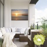Artland Wandbild »Früh morgens an der Ostsee«, Bilder vom Sonnenuntergang & -aufgang, (1 St.), als Alubild, Outdoorbild, Leinwandbild, Poster, Wandaufkleber