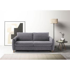 Places of Style Schlafsofa »Bacoli für Dauerschläfer geeignet durch hochwertigen Faltbeschlag«, in 3 Breiten und 3 Matratzenausführungen, belastbar 200 bis 270 kg