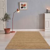 THEKO Wollteppich »Pure UNI«, rechteckig, 14 mm Höhe, Handwebteppich, meliert, reine Wolle, handgewebt