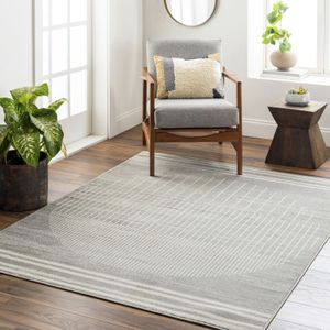 Livabliss Teppich »SANTIAGO«, rechteckig, 10 mm Höhe, Skandinavischer Teppich, Kurzflor Boho-Wohnzimmerteppich, Läufer