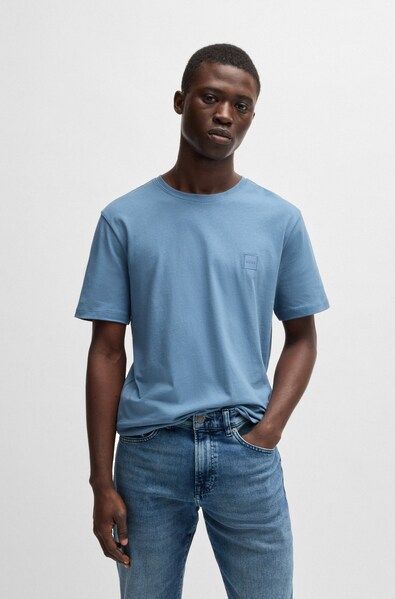 BOSS ORANGE T-Shirt »Tales«, mit BOSS Stickerei auf der Brust