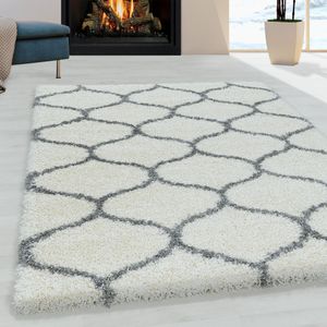 Ayyildiz Teppiche Hochflor-Teppich »SALSA 3201«, rechteckig, 50 mm Höhe, auch in rund, Pflegeleicht / Strapazierfähig / Shaggy/ Wohnzimmer