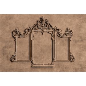 living walls Fototapete »Walls by Patel Lyon«, Vintage Fototapete lyon 3 4,00 m x 2,70 m 200 g Vlies Premium Tapete