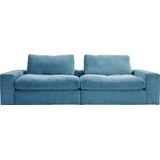alina Big-Sofa »Sandy«, 296 cm breit und 98 cm tief, in modernem Cordstoff