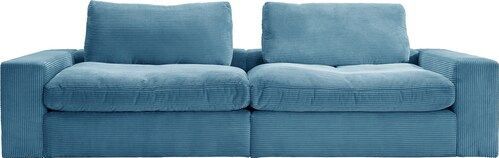 alina Big-Sofa »Sandy«, 296 cm breit und 98 cm tief, in modernem Cordstoff