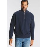H.I.S Sweatshirt, unifarben, aus dehnbarer Sweatware, mit Logostickerei