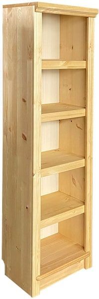 Home affaire Standregal »Soeren Stege«, aus massiver Kiefer, Maße (B/T/H): 40/29/156 cm, mit viel Stauraum
