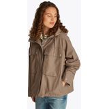 Tommy Hilfiger Parka »COTTON NYLON SHORT PARKA«, mit Kapuze, im lässigen Look