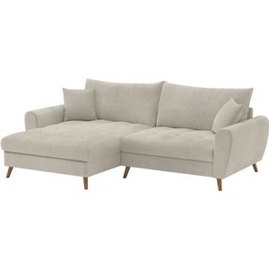 Mr. Couch Ecksofa »Blackburn II L-Form«, Wahlweise mit Kaltschaumpolsterung bis 140 kg belastbar