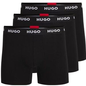 HUGO Underwear Boxer »BOXERBR TRIPLET PACK«, (3 St.), mit HUGO Logo-Elastikbund