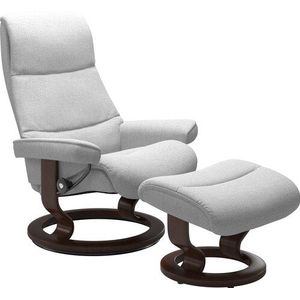 Stressless® Fußhocker »View«, mit Classic Base,Gestell Braun