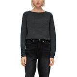 QS Strickpullover, mit Strukturmuster