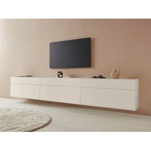 LeGer Home by Lena Gercke Lowboard »Essentials«, (3 St.), Breite: 336cm, MDF lackiert, Push-to-open-Funktion