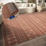 Villeroy & Boch Teppich »Catherine«, rechteckig, 5,5 mm Höhe, Nachhaltig, Wohnzimmer, Schlafzimmer, Modern, Hoch-Tief Effekt, Flur